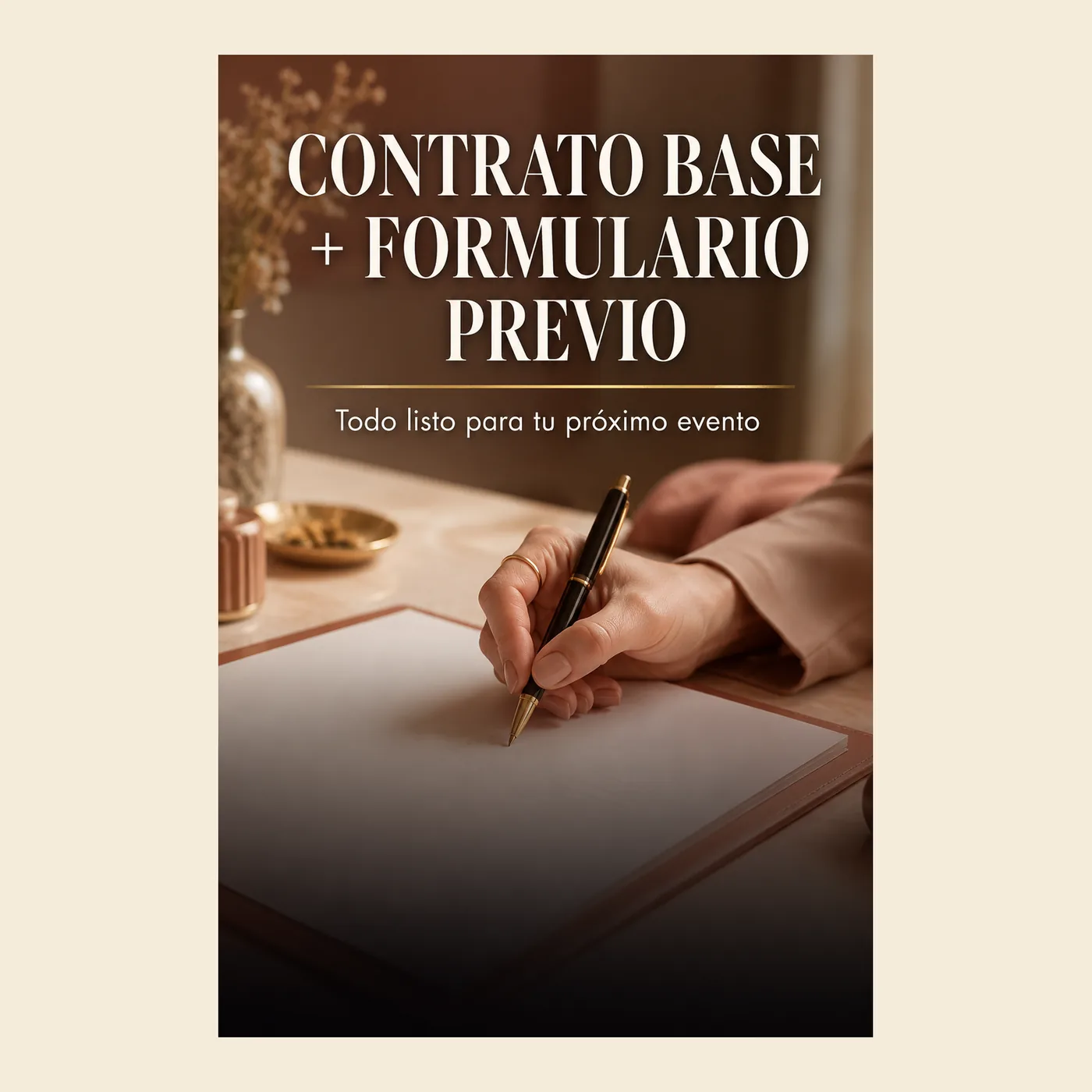 IMAGEN: la pantalla del celular con un presupuesto o el contrato a punto de enviarse por mensaje