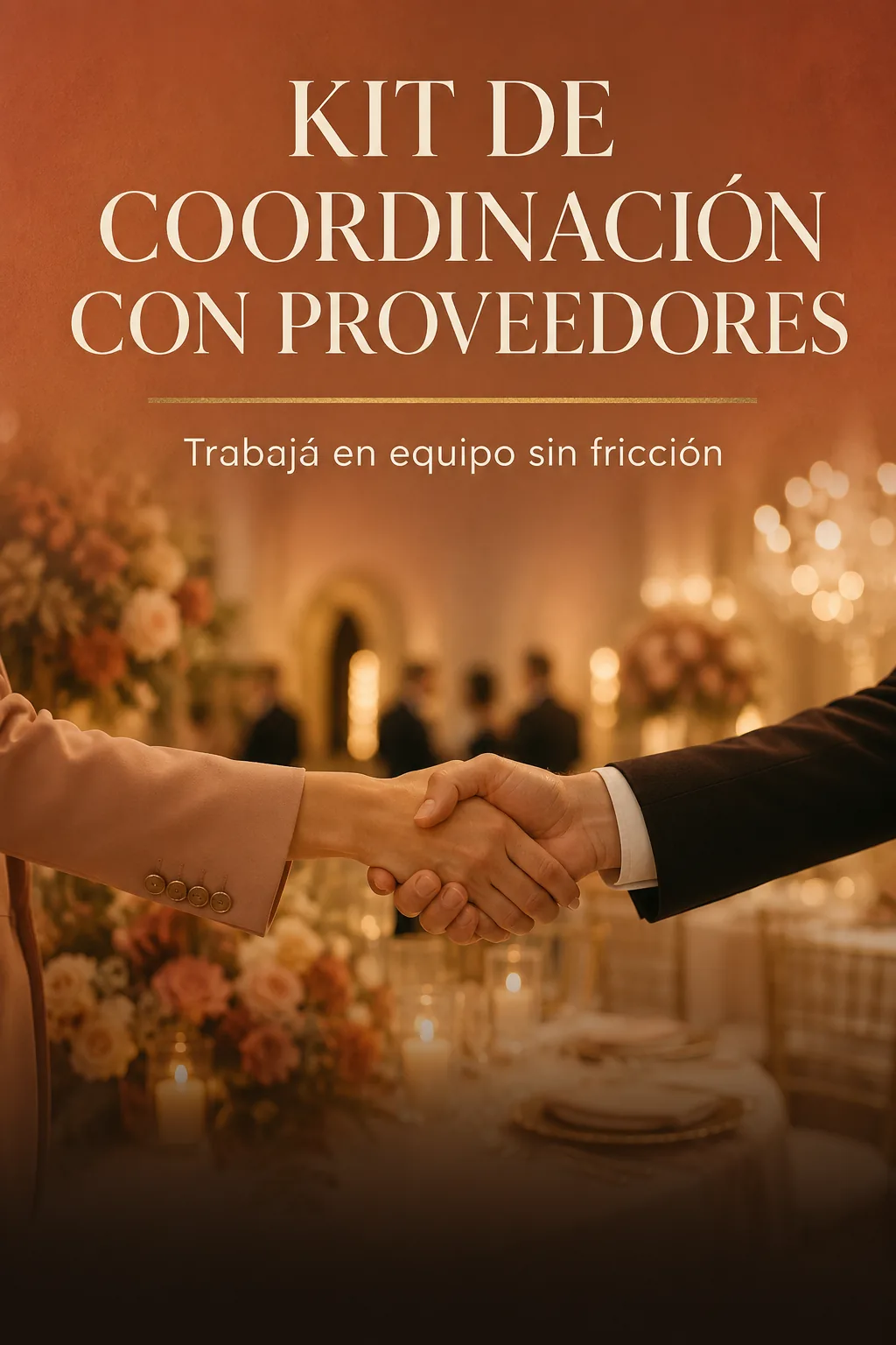 IMAGEN: el Kit de Coordinación — dos proveedores trabajando en el mismo evento sin estorbarse
